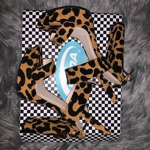Cheetah Print Heels